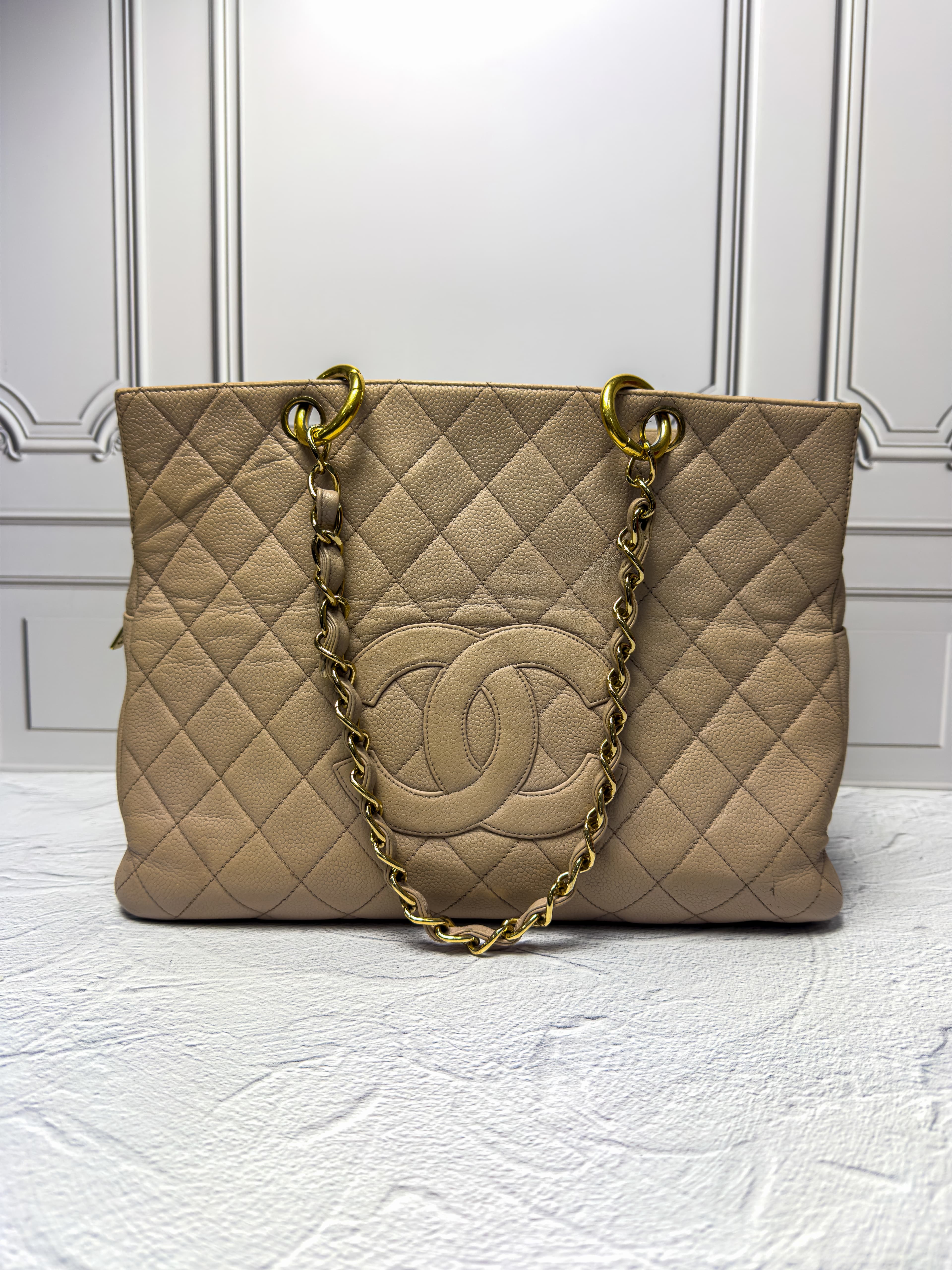 샤넬 캐비어 정방백 라지