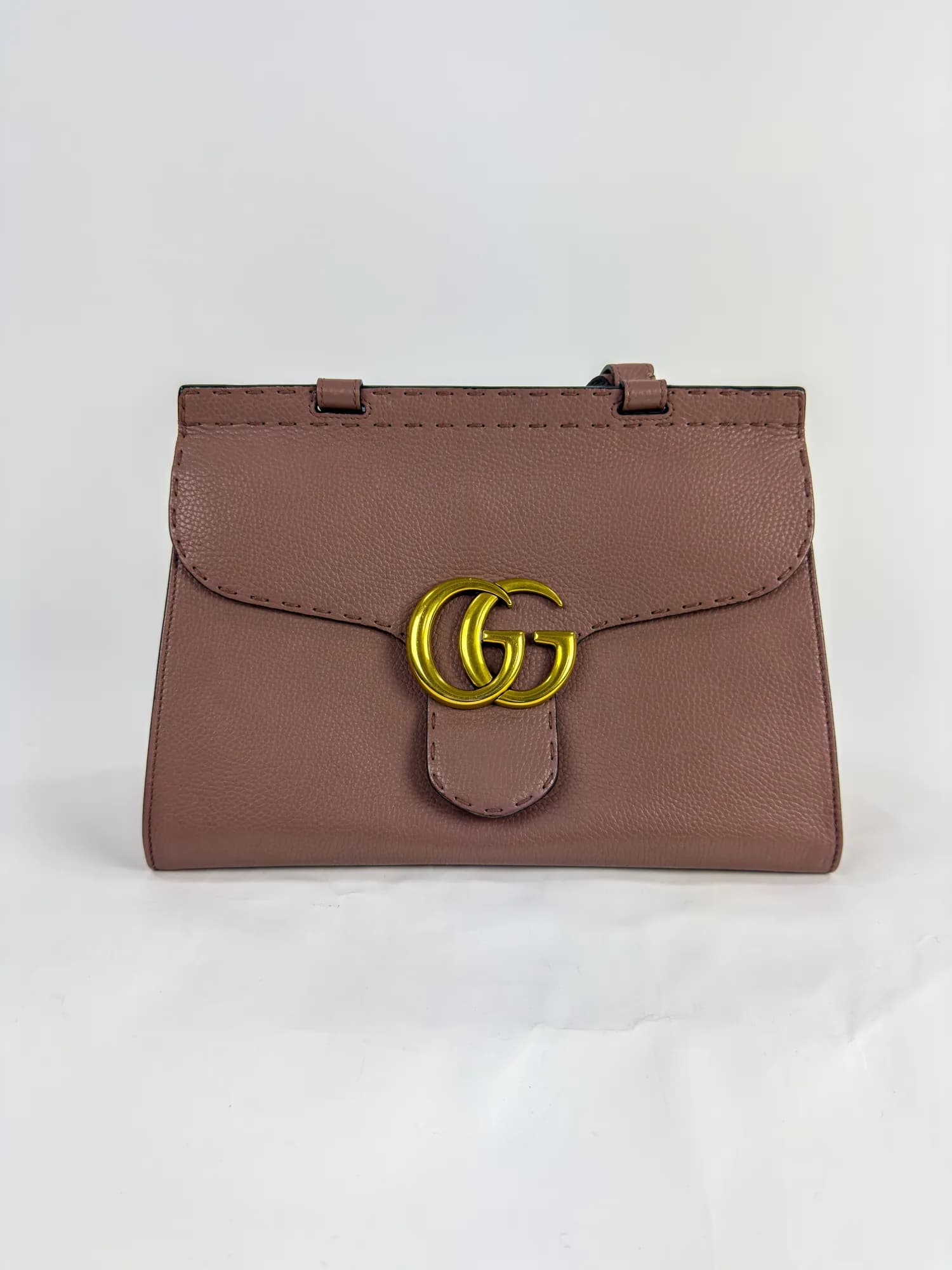 구찌 마몬트 탑핸들 스몰 2-WAY 핑크